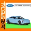 Welly 1:36 Porsche Taycan Turbo S Alloy Model
