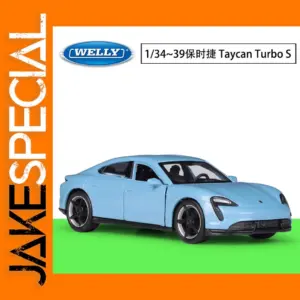 Welly 1:36 Porsche Taycan Turbo S Alloy Model