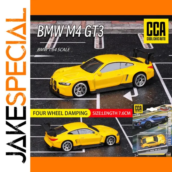 1:64 Scale BMW M4 GT3 Diecast Model
