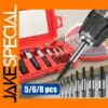 5-Piece Screw Extractor Set for Plumbing Repairs