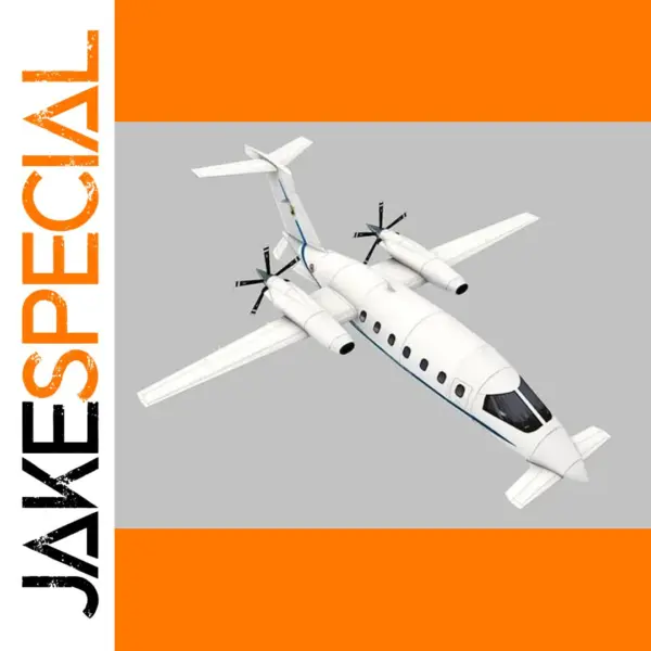 Piaggio Avanti P180 Paper Model Kit