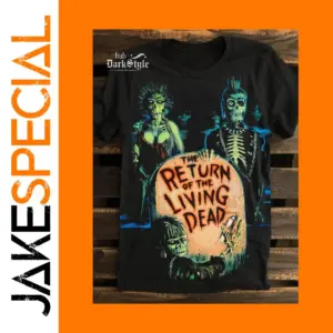 Classic Horror Movie Graphic T-Shirt for Men
