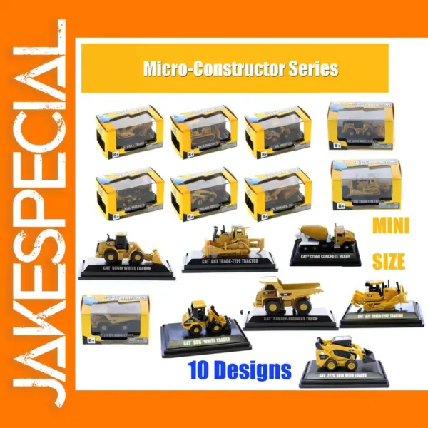 1:150 Scale CAT Mini Constructor Vehicle Set