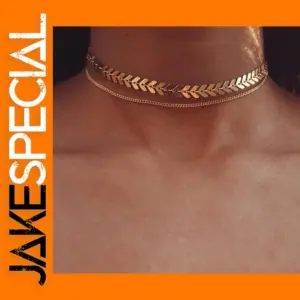 Gothic Style Double Layer Choker Necklace