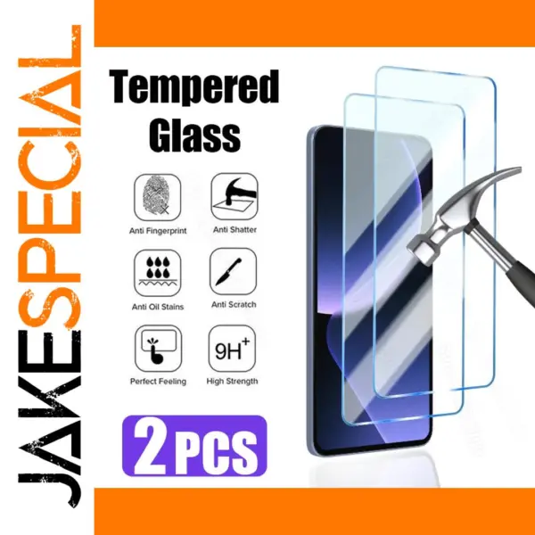 2PCS Tempered Glass for Xiaomi Phones Protection