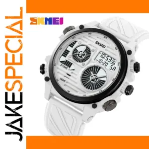 Digital Sport Watch with 4 Time Display