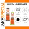 Black / Clear Loudspeaker Repair Glue for Speakers