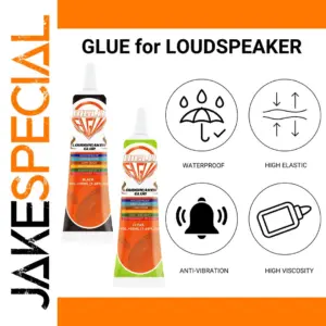 Black / Clear Loudspeaker Repair Glue for Speakers