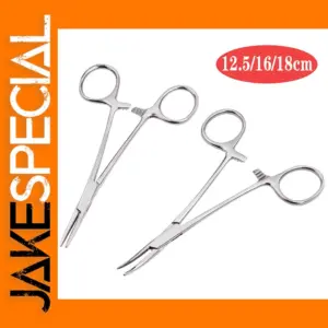 Stainless Steel Hemostatic Forceps Set 12.5-18cm