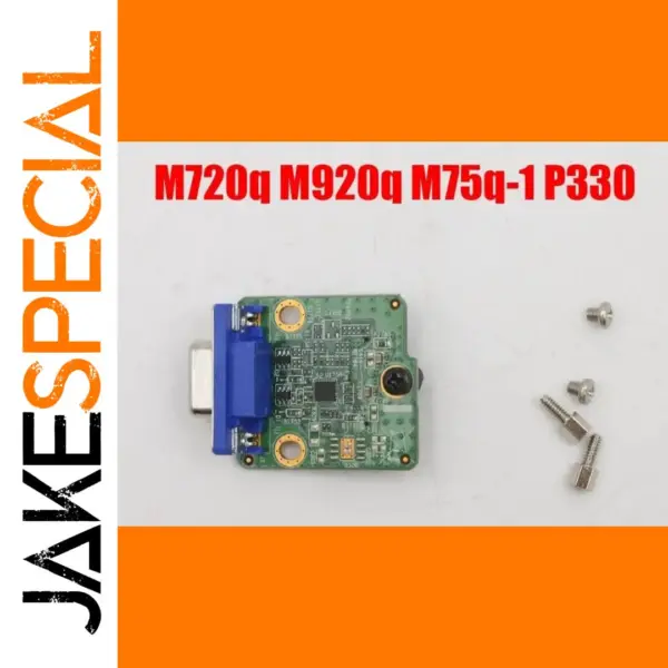 DP to VGA Adapter for Lenovo ThinkCentre M720q M920q P330