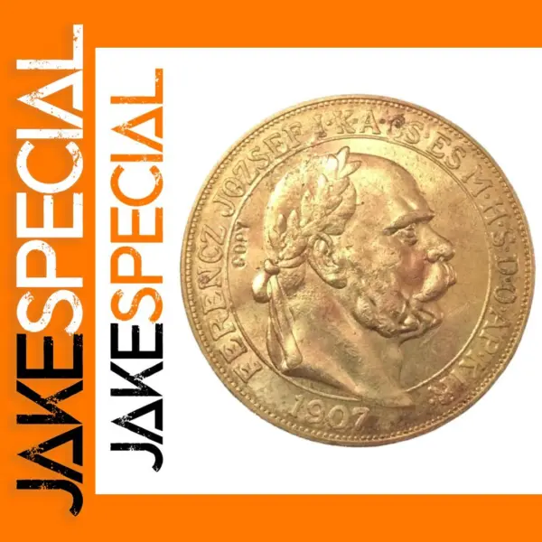 1907 Hungary 100 Korona Coin Replica