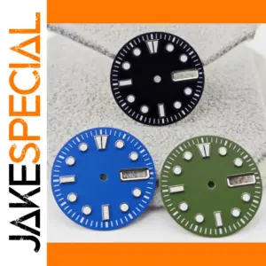 NH36 Watch Dial 28.5mm BGW9 Ice Blue