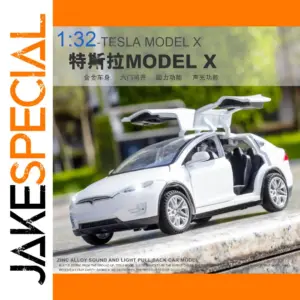 1:32 Tesla Model X Diecast Car with Sound