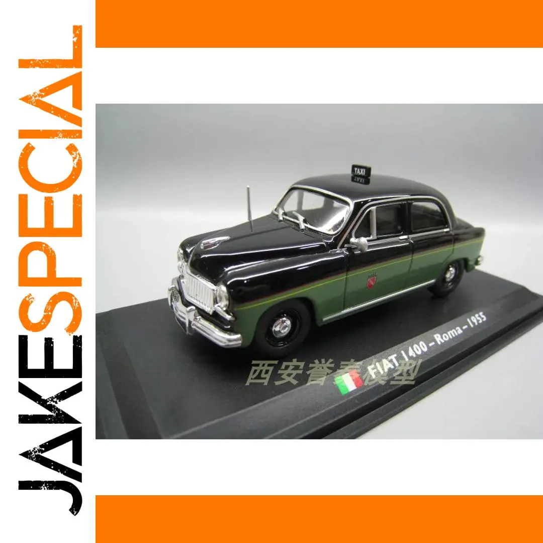LEO 1/43 Fiat 1400 Citroen ID19 Taxi Alloy Model 1 LEO 1/43 Fiat 1400 Citroen ID19 Taxi Alloy Model