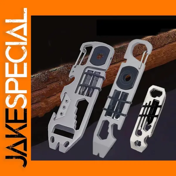 10-in-1 Stainless Steel Multitool EDC Gadget