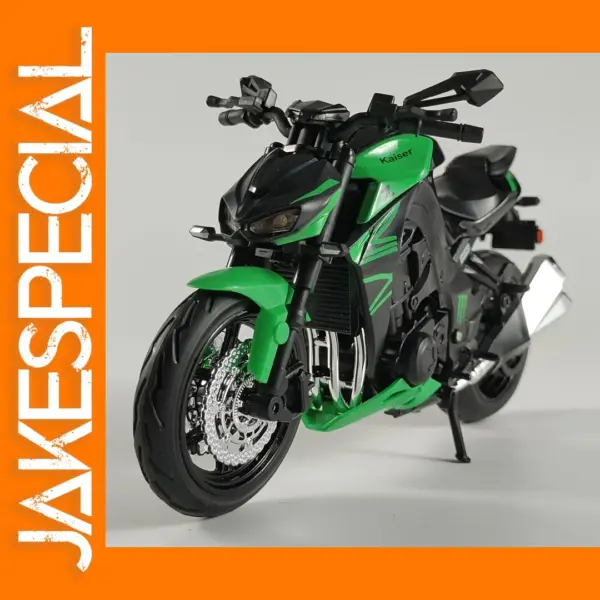 1:12 Kawasaki Z1000 Diecast Motorcycle Model