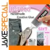 B7000 Transparent DIY Glue with Rhinestones and Applicator