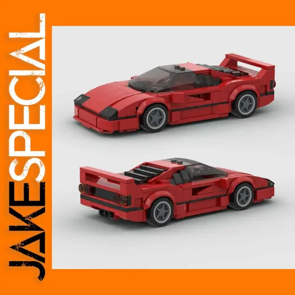 MOC Speed Champions F1 Building Blocks Set