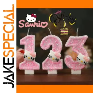 Kawaii Hello Kitty Birthday Candle Sanrio