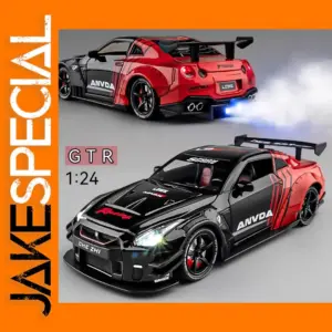 1:24 Nissan GTR Alloy Model Car with Sound