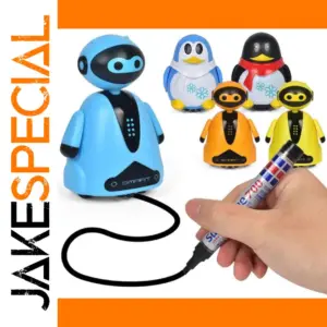 Inductive Robot Car Drawing Lines Toy