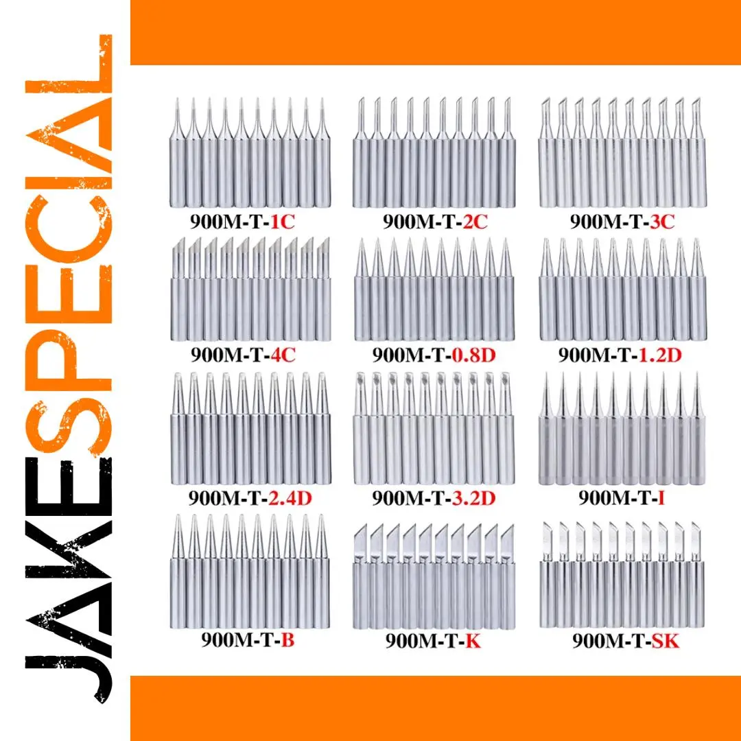 10Pcs Lead-Free Soldering Iron Tips for Hakko 936 1 10Pcs Lead-Free Soldering Iron Tips for Hakko 936