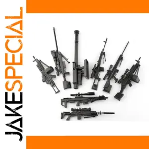 1/6 Scale Military Model Gun Toy Set