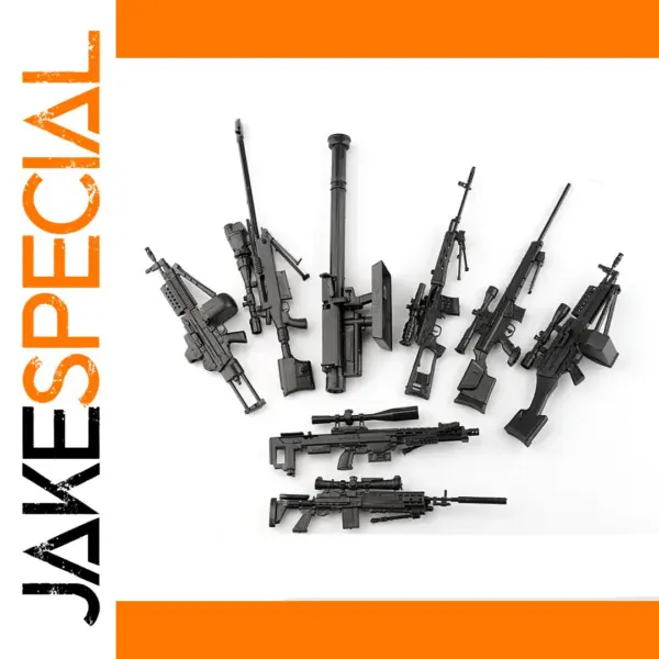 1/6 Scale Military Model Gun Toy Set