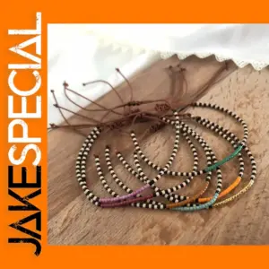 Handmade Minimalist Miyuki Beaded Bracelet