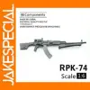 1:6 Scale RPK-74 Model Gun for Action Figures