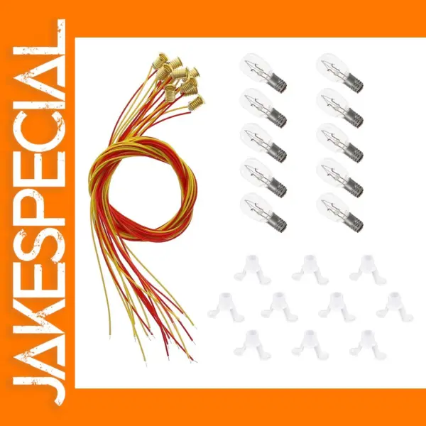 10pcs E5 Warm White Incandescent Bulbs