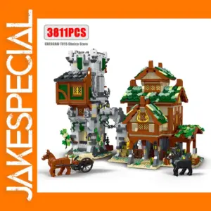 Medieval Guard Tower Building Blocks 3811 Pieces