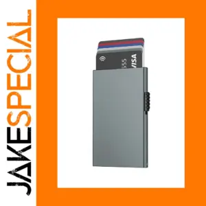 Minimalist Metal RFID Blocking Wallet for Men