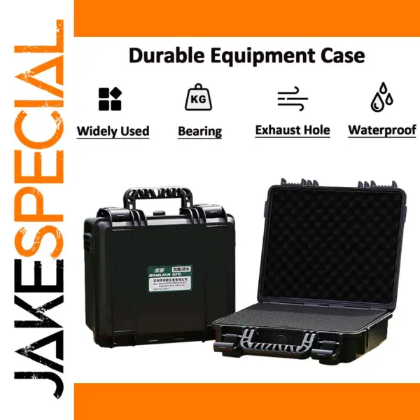Waterproof Portable Equipment Case for Outdoor Use