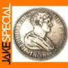 Vintage 1808 Spain 8 Reales Replica for Collectors
