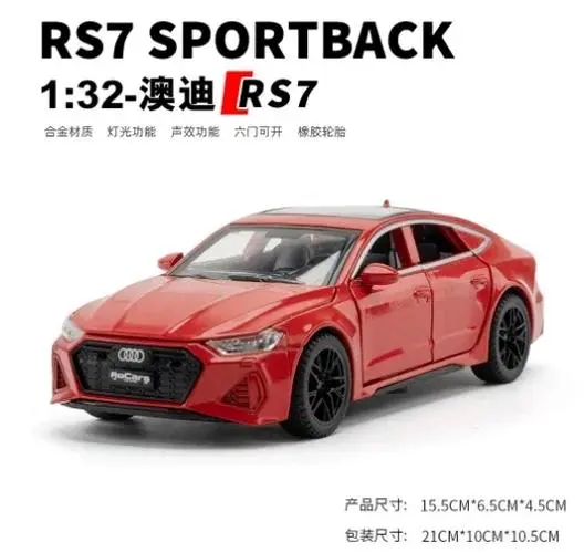1:32 Audi RS6 RS7 Diecast Alloy Car Model 14 1:32 Audi RS6 RS7 Diecast Alloy Car Model - Image 14