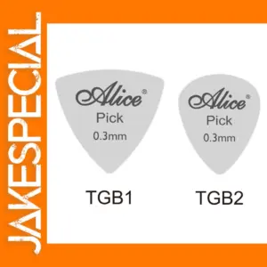 30Pcs Stainless Steel Guitar Picks Set 0.3mm