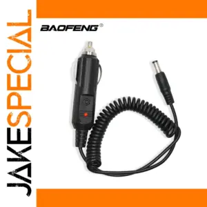 12V Car Charger for Baofeng Walkie Talkies