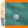 Tree of Life Stainless Steel Pendant Necklace