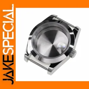 Stainless Steel 36mm/39mm Watch Case with Sapphire Glass