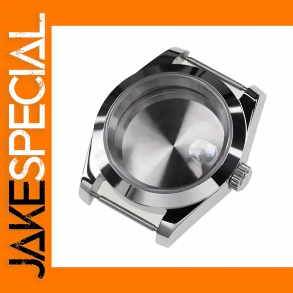 Stainless Steel 36mm/39mm Watch Case with Sapphire Glass