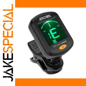 Universal Clip-on Tuner for Guitar and More