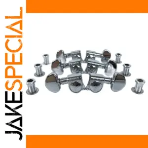 Grover L3R3 Chrome Guitar Tuning Pegs Set