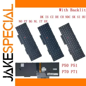 Backlit Keyboard for Lenovo Thinkpad P50 P51 P70 P71