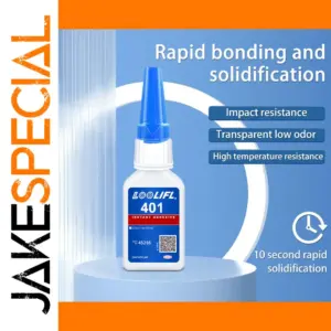 LOOLIFL Instant Super Glue 1/5Pcs Fast Bonding Adhesive