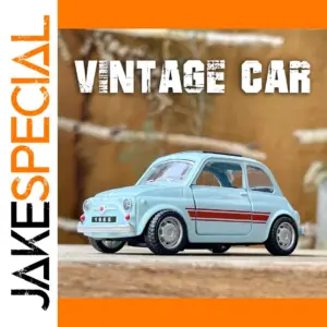 1:36 Alloy Fiat Mini Diecast Car Model Collection