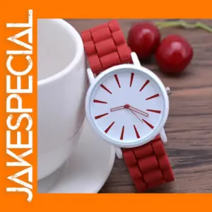 CE76 Ultra-thin Silicone Ladies Watch