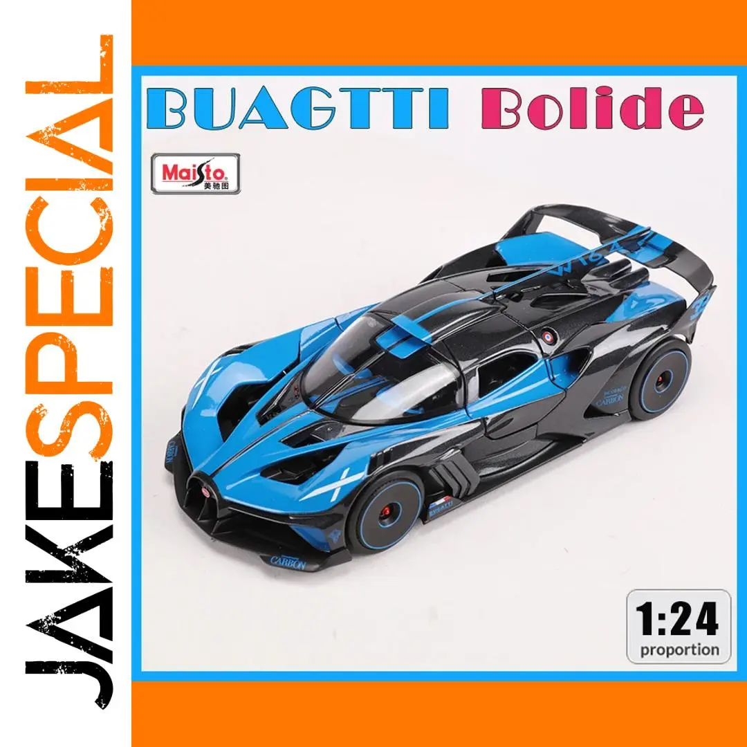 Maisto 1:24 Bugatti Bolide Diecast Collectible Car 1 Maisto 1:24 Bugatti Bolide Diecast Collectible Car