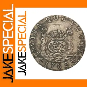 1769 Bolivia Arms of Spain Replica Coin