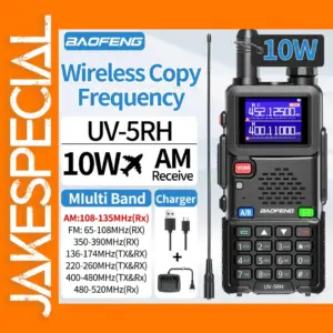 Baofeng UV-5RH 10W Dual Band Walkie Talkie
